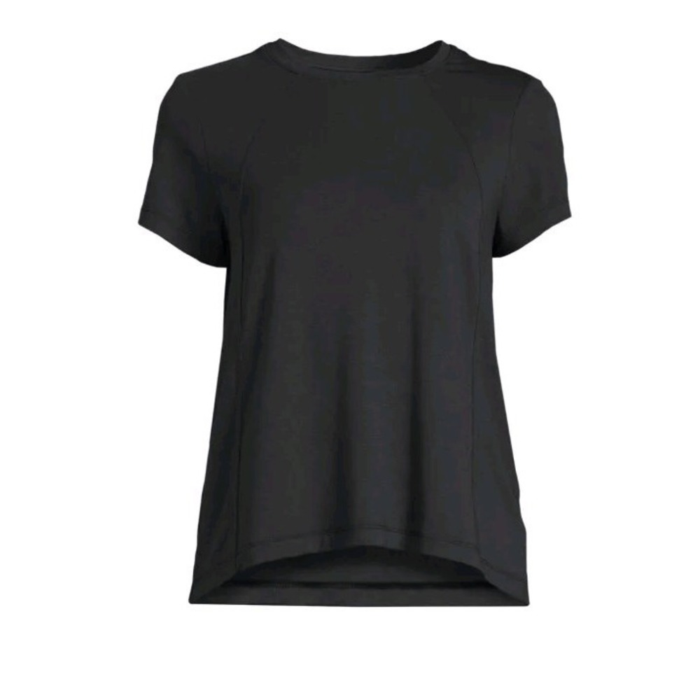 Avia Womens‎ Athleisure Commuter Short Sleeve T-Shirt Black XXXL (22) NWT - B